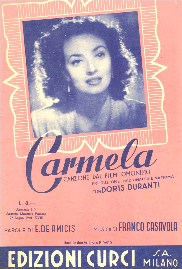 CARMELA Omonimo Duranti partition illustree Archives BIDARD.jpg (644543 octets)
