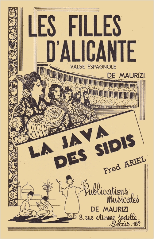 Les filles d alicante MAURIZI Fred ARIEL Partitions Librairie des Archives BIDARD.jpg (379164 octets)