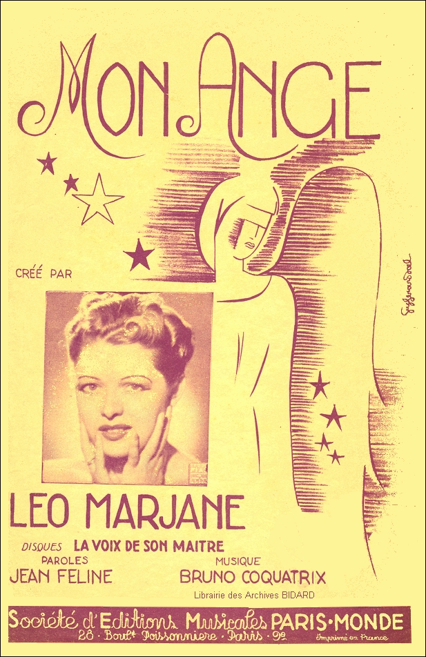 MON ANGE Marjane Feline Coquatrix partition illustree Archives BIDARD.jpg (547838 octets)