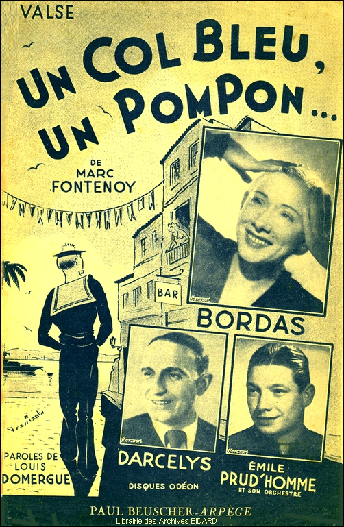 UN COL BLEU UN POMPON Darcelys Domergue partition illustree Archives BIDARD.jpg (492926 octets)